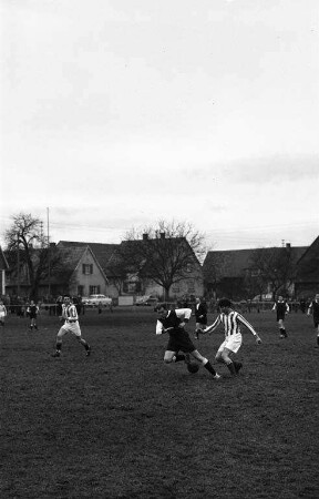 Fußballspiel zwischen dem Fußballverein Haueneberstein und Fußballverein Elchesheim.