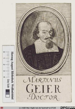 Bildnis Martin Geier
