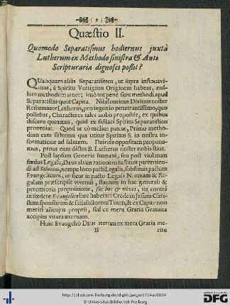 Quaestio II.