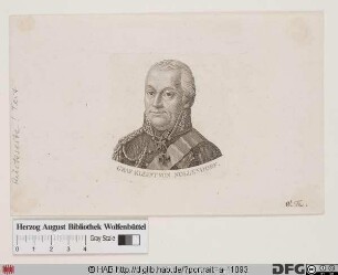 Bildnis Friedrich Heinrich Ferdinand Emil Kleist (von Nollendorf) (1814 Graf)