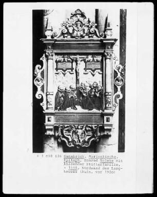 Epitaph des Konrad Toleke (gestorben 1598)