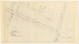 Markt, Lübeck: Lageplan der unterirdischen Leitungen und Kabel 1:200