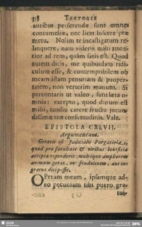 Epistola CXLVII.