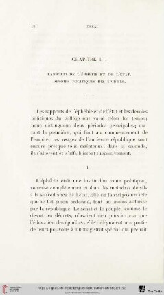 Chapitre III