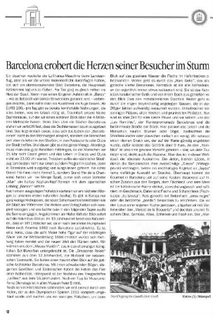 Barcelona erobert die Herzen seiner Besucher im Sturm
