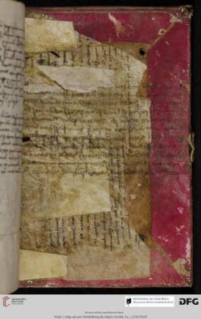 aus einer Urkunde (4. Viertel 15. Jh.) mit Nennung des dominus Dytherus