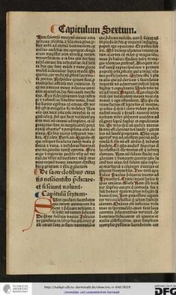 Capitulum sextum.