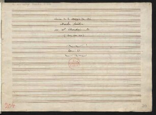 Marche funèbre; orch; d-Moll; ParC 55