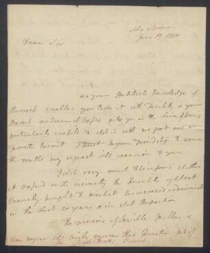 Sir Joseph Banks, Brief