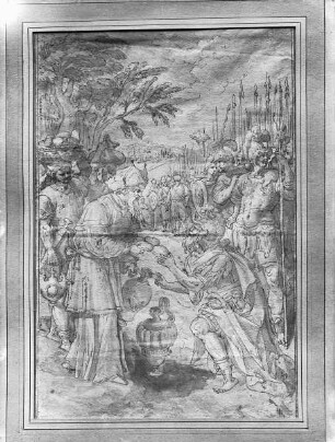 Abraham und Melchisedech