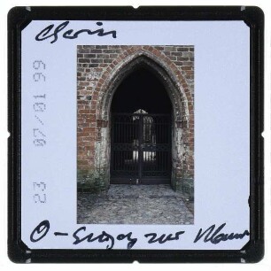 Chorin, Kloster : Portal Osteingang