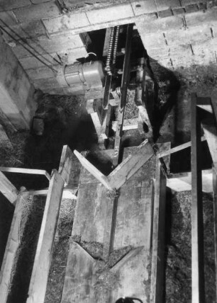Antrieb für die mech. Fütterungsanlage