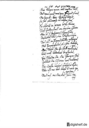 14: Brief von Pauline Prinzessin von Anhalt-Bernburg; verh. Fürstin zur Lippe an Johann Wilhelm Ludwig Gleim