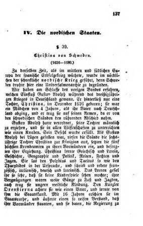 IV. Die nordischen Staaten