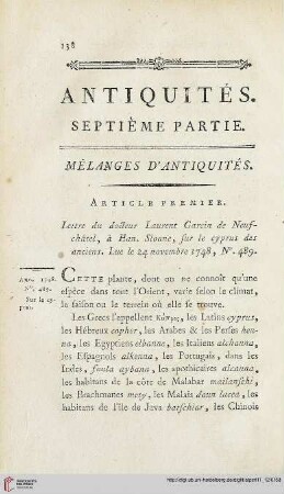 Septiéme partie