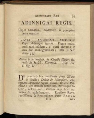 Adinnigai Regis.