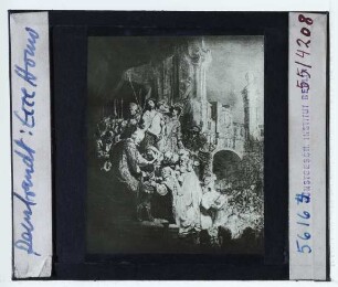 Rembrandt, Christus vor Pilatus, Ecce Homo (London NG 1400)