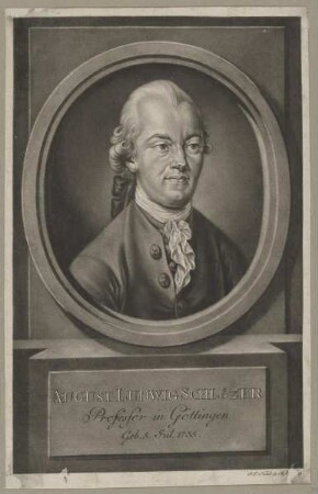 Bildnis des August Ludwig Schlözer