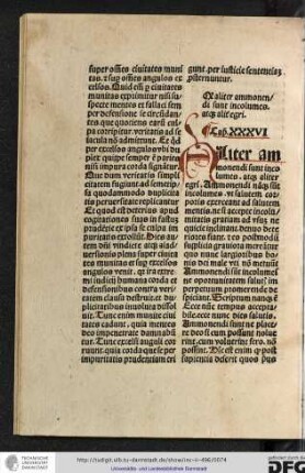 Qualiter ammonendi sunt incolumes atque aliter egri, capitulum XXXVI.
