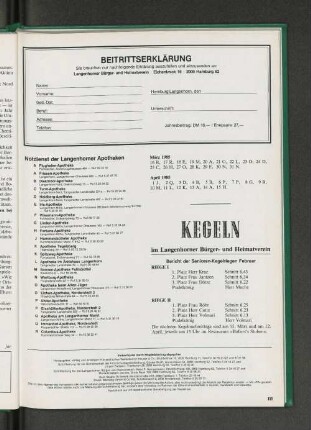 Kegeln