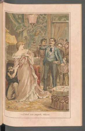 ¡Usted nos pagará, señora! - [Ilustración]
