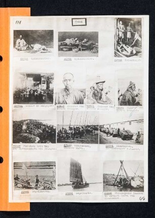 Albumblatt 49 mit Angebotsserie "China"