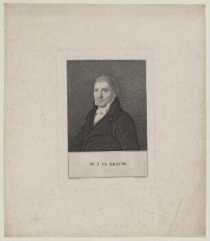 Bildnis des J. Fr. Krause