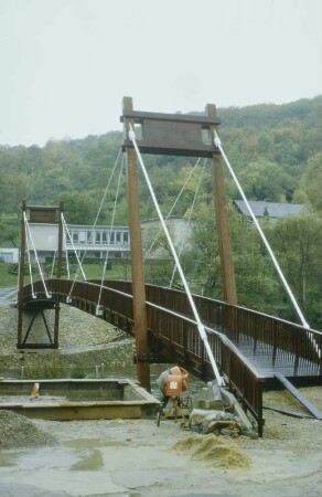 Holzbrücke über die Sauer, Metzdorf