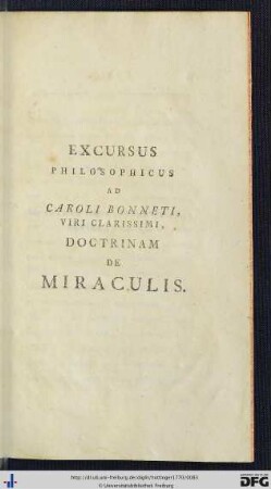 Excursus Philosophicus