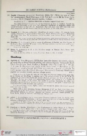 Metallurgy (Nr. 298 - 302)