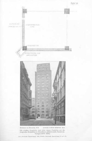 Hochhaus am Hansaring, Köln / Architekt Jakob Körfer, Köln