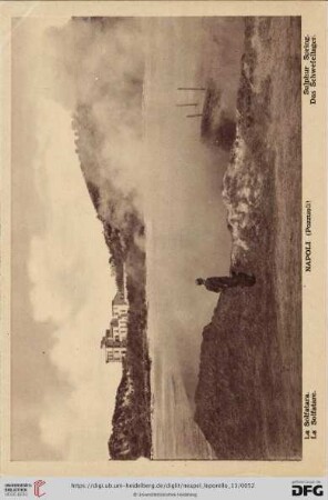 Napoli (Pozzuoli) – La Solfatara. – La Solfatare. – Sulphur Spring. – Das Schwefellager.