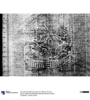 Pro Patria (Schrift links)