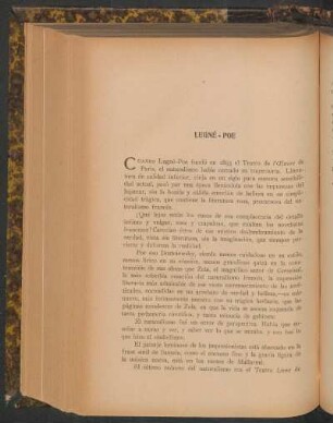 Lugné-Poe