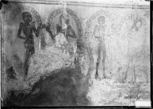 Badenweiler Evangelische Pauluskirche Wandmalerei Totentanz (um 1453)