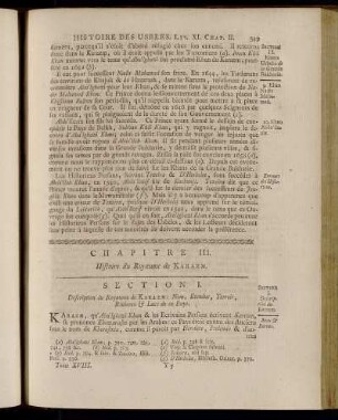 Chapitre III. Histoire du Royaume de Karazm.