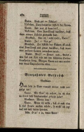 Vierzehntes Gespräch.