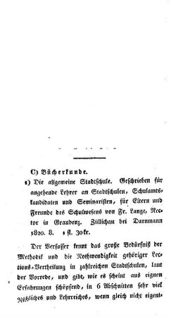 Bücherkunde