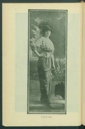 Traje de visita. [Fotografía]