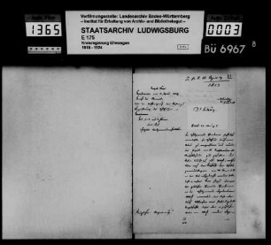 Schuldenwesen der Schulverbandskasse Gerabronn
