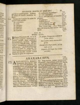 917-918, Anaxarchus
