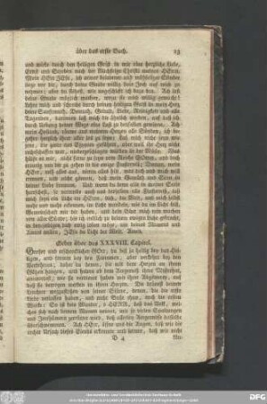 Gebet über das XXXVIII. Capitel.
