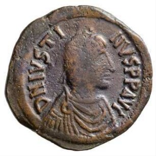 Münze, Follis, 518 - 522