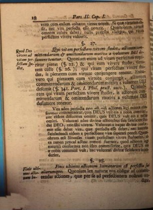 Philosophia Practica Universalis : Methodo Scientifica Pertractata, 2. Praxin Complectens, Qua Omnis Praxeos Moralis Principia Inconcussa Ex Ipsa Animae Humanae Natura A Priori Demonstrantur
