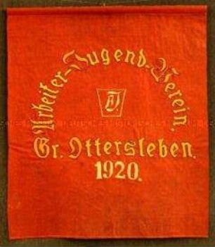 Fahne des Arbeiter-Jugend-Vereins Groß-Ottersleben