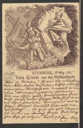 Brief an Friedrich Wilhelm Jähns : 28.08.1885