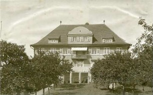 Fischer, Theodor; Tübingen; Haus Siebeck - Gartenansicht