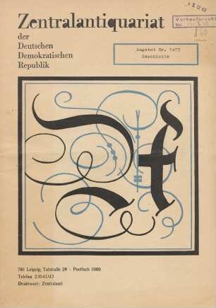 Nr. 1073: Geschichte