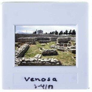 Venosa, San Rocco,Venosa, Parco Archeologico