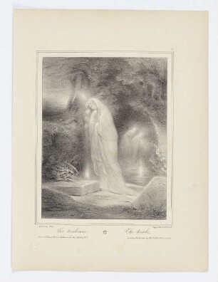 Les tombeaux, Blatt 9 der Folge "Lithographisches Album"